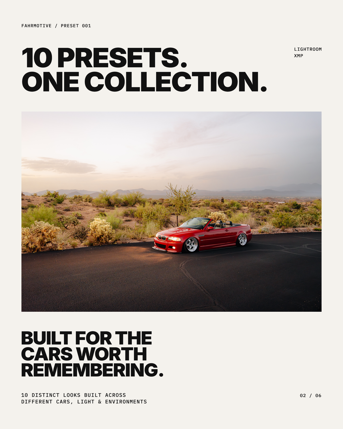 FAHRMOTIVE / PRESET 001