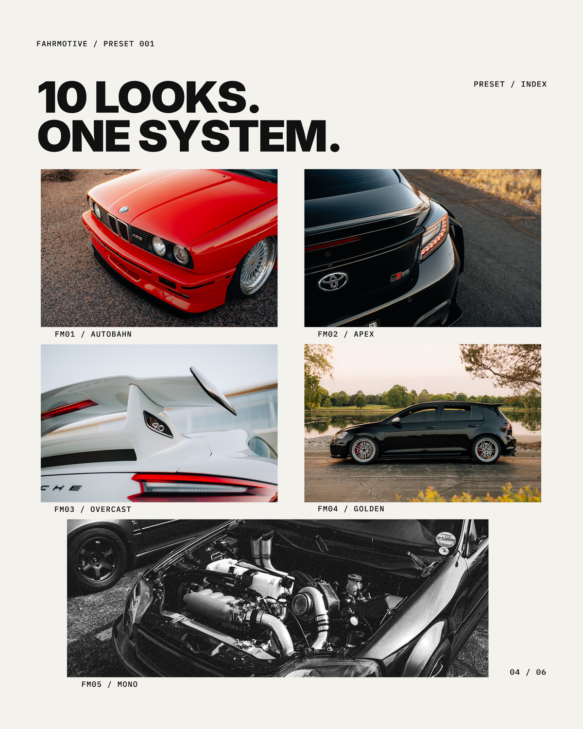 FAHRMOTIVE / PRESET 001