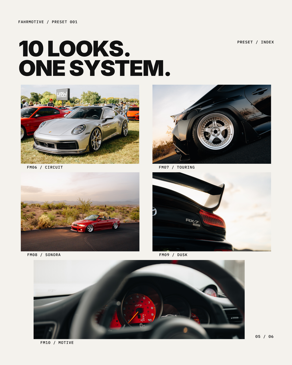 FAHRMOTIVE / PRESET 001